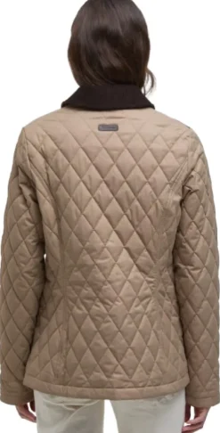 Barbour Ulkoilutakit^Keeper Wear Quilt naisten takki, Military Brown