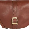 Barbour Laire Leather Saddle Bag naisten laukku, Brown| Olkalaukut