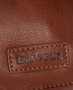 Barbour Laire Leather Saddle Bag naisten laukku, Brown| Olkalaukut