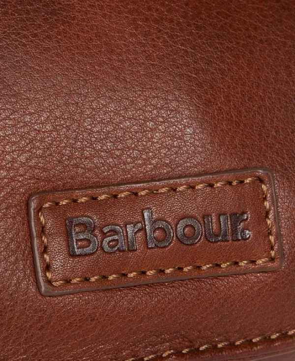 Barbour Laire Leather Saddle Bag naisten laukku, Brown| Olkalaukut
