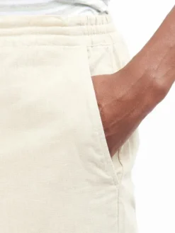 Barbour Shortsit^Linen Cotton Mix Short shortsit, Light Stone