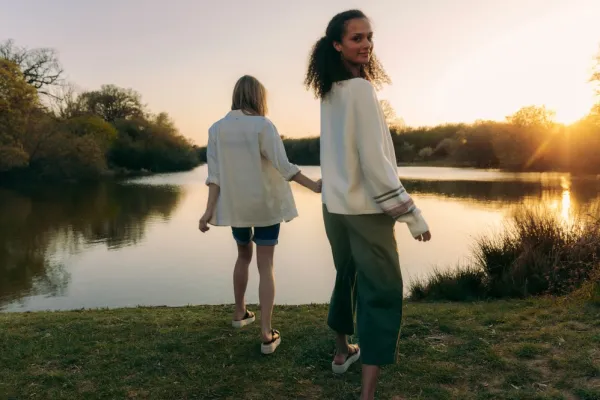 Barbour Flanelli- Ja Kauluspaidat^Lyndale Overshirt naisten paita, valkoinen