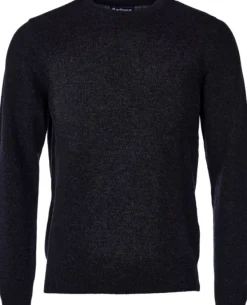 Barbour Miesten Patch Crew Grey| Hupparit, Fleecet Ja Välipaidat