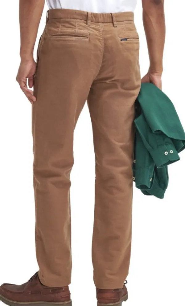 Barbour Vapaa-ajan Housut^Moleskin Tailored Fit housut, Sand