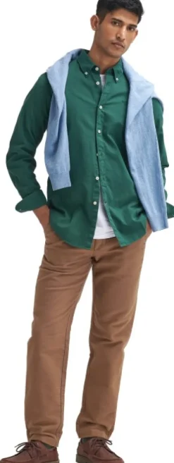 Barbour Vapaa-ajan Housut^Moleskin Tailored Fit housut, Sand