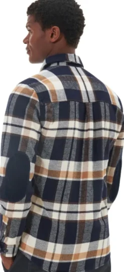 Barbour Flanelli- Ja Kauluspaidat^Mountain Tailored Shirt paita, Navy