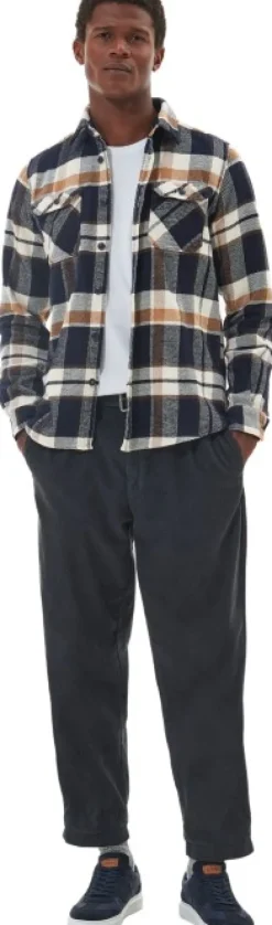 Barbour Flanelli- Ja Kauluspaidat^Mountain Tailored Shirt paita, Navy