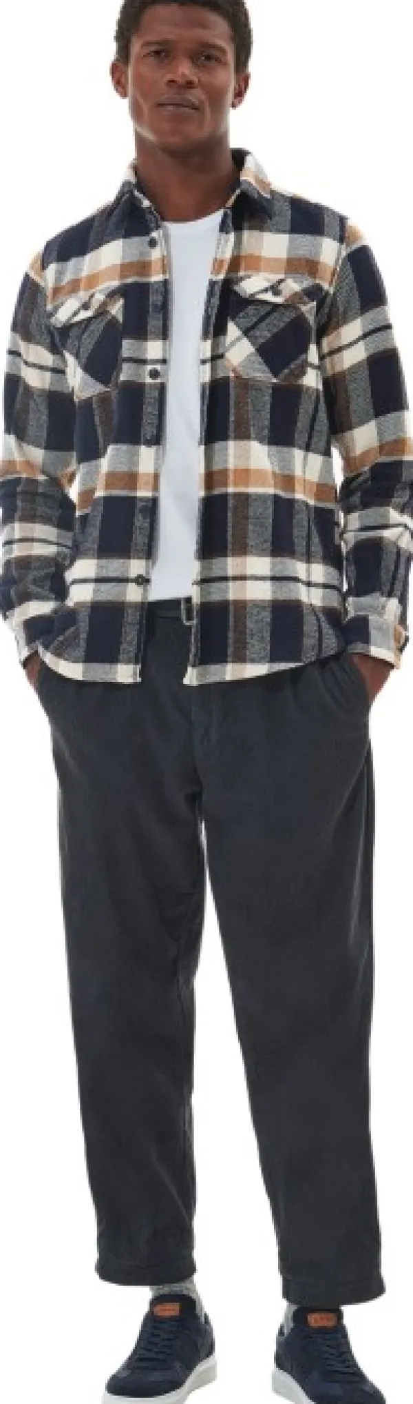 Barbour Flanelli- Ja Kauluspaidat^Mountain Tailored Shirt paita, Navy