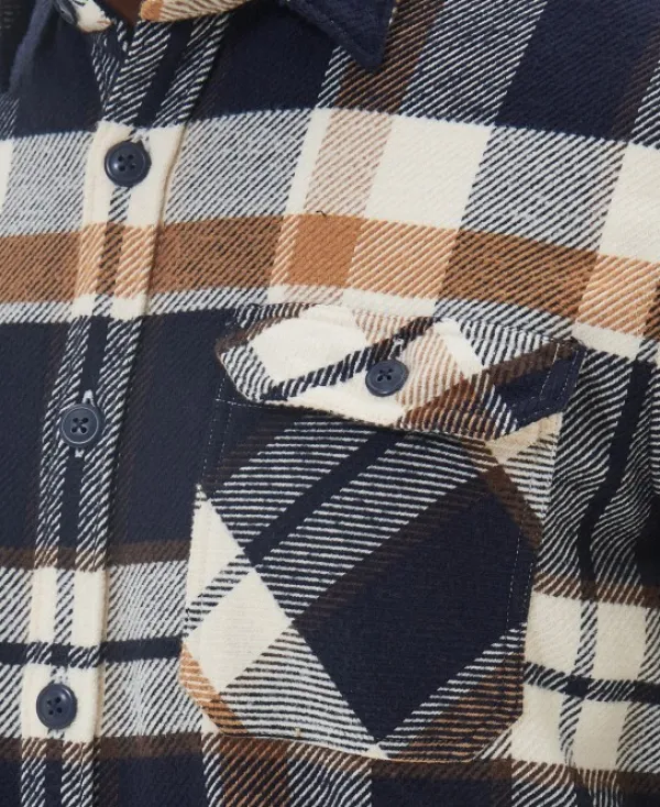 Barbour Flanelli- Ja Kauluspaidat^Mountain Tailored Shirt paita, Navy