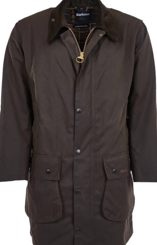 Barbour Metsästystakit/Öljytakit Metsälle^M's Classic Northumbria Wax Jacket Dark Olive Check