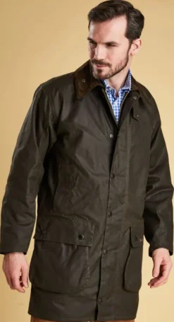 Barbour Metsästystakit/Öljytakit Metsälle^M's Classic Northumbria Wax Jacket Dark Olive Check