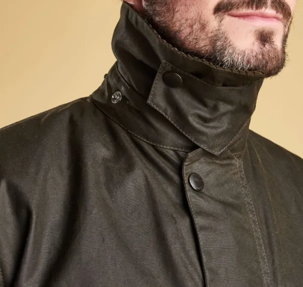 Barbour Metsästystakit/Öljytakit Metsälle^M's Classic Northumbria Wax Jacket Dark Olive Check