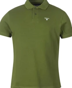 Barbour M's Sports Polo Rifle Green| T-paidat Ja Pikeepaidat