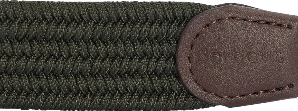 Barbour Metsästysasusteet/Vyöt Ja Henkselit^Nevis Stretch Webbing Belt vyö, Dark Olive