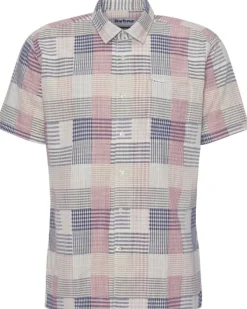 Barbour Flanelli- Ja Kauluspaidat^Oakshore Summer Fit Shirt paita, Washed Stone