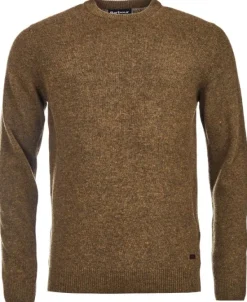 Barbour Patch Crew villapaita, ruskeavihreä| Metsästysliivit/Fleeceliivit