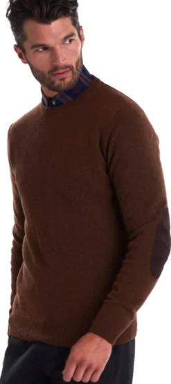 Barbour Metsästysliivit/Fleeceliivit^Patch Crew villapaita, ruskeapunainen