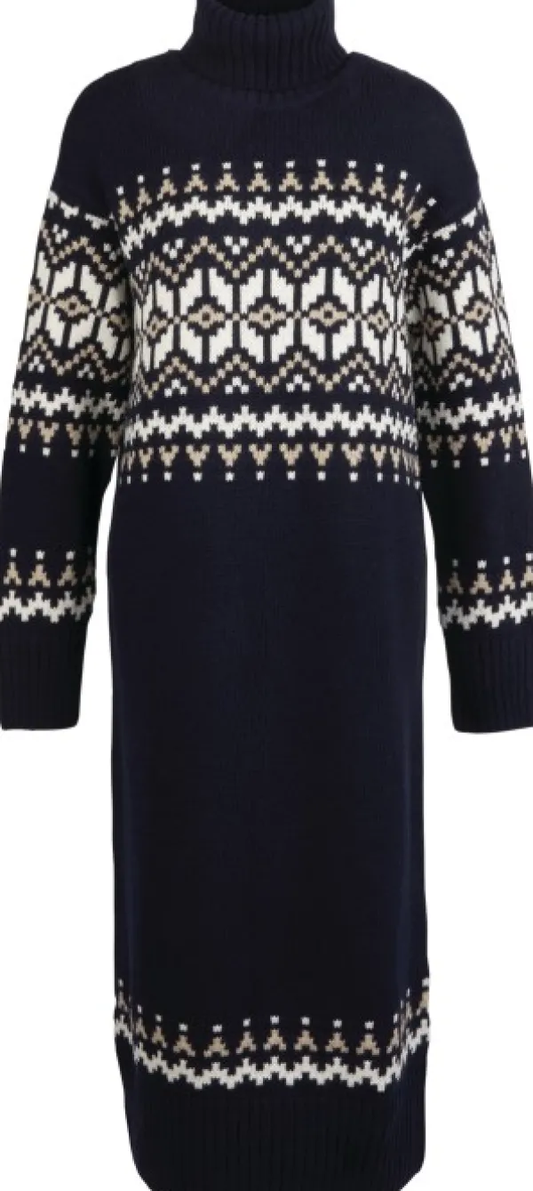 Barbour Patrisse Knit Dress naisten neulemekko, Navy| Tunikat, Mekot Ja Hameet