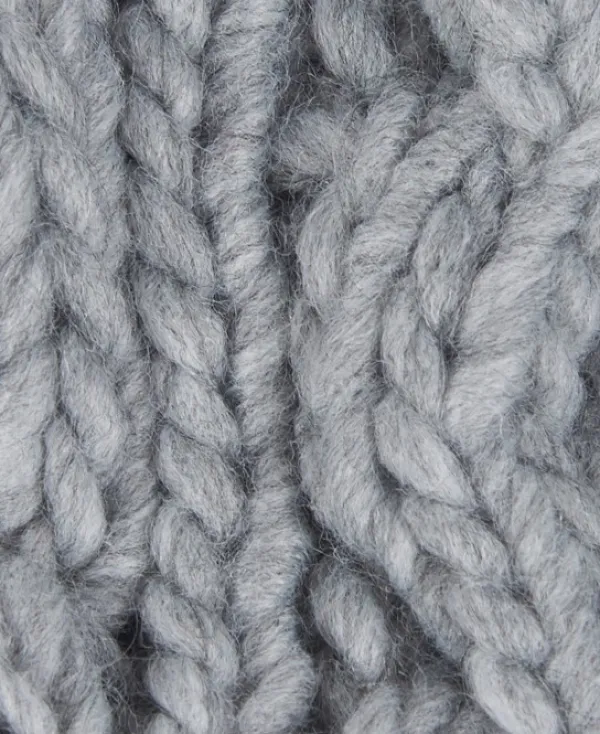 Barbour Päähineet, huivit ja kaulurit/Pipot Ja Lakit^Penshaw Cable Beanie pipo, harmaa