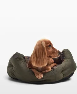 Barbour Koiranpedit^Quilted Dog Bed 30'' Olive