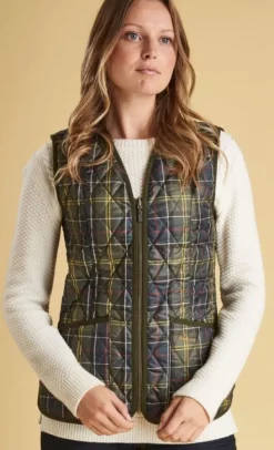 Barbour Liivit^Tartan Betty Liner naisten tikkiliivi, Classic Tartan