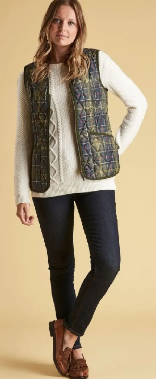 Barbour Liivit^Tartan Betty Liner naisten tikkiliivi, Classic Tartan