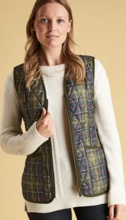 Barbour Liivit^Tartan Betty Liner naisten tikkiliivi, Classic Tartan