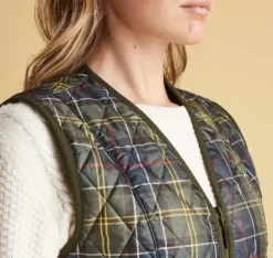 Barbour Liivit^Tartan Betty Liner naisten tikkiliivi, Classic Tartan