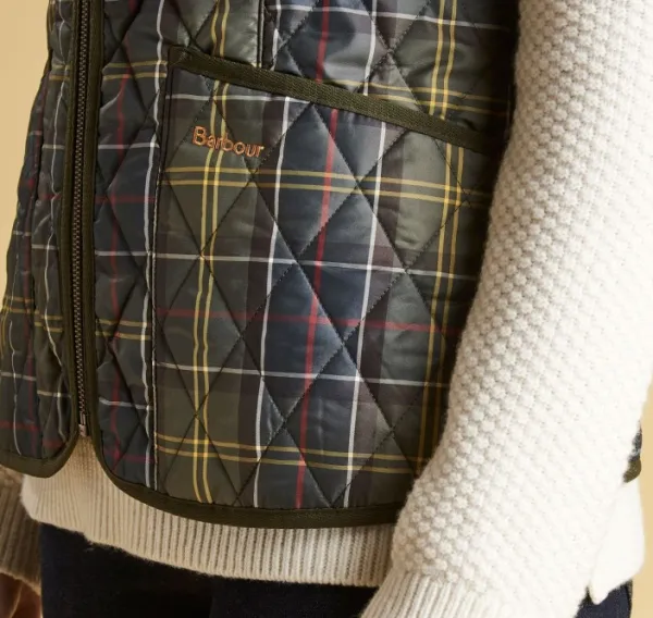 Barbour Liivit^Tartan Betty Liner naisten tikkiliivi, Classic Tartan