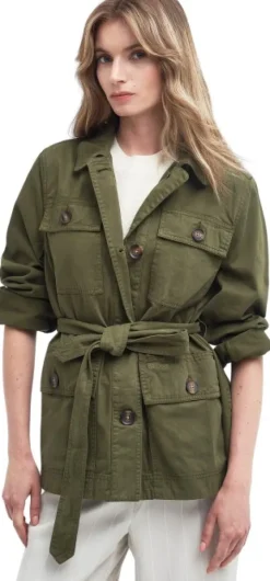 Barbour Tilly Casual naisten takki, Olive| Ulkoilutakit