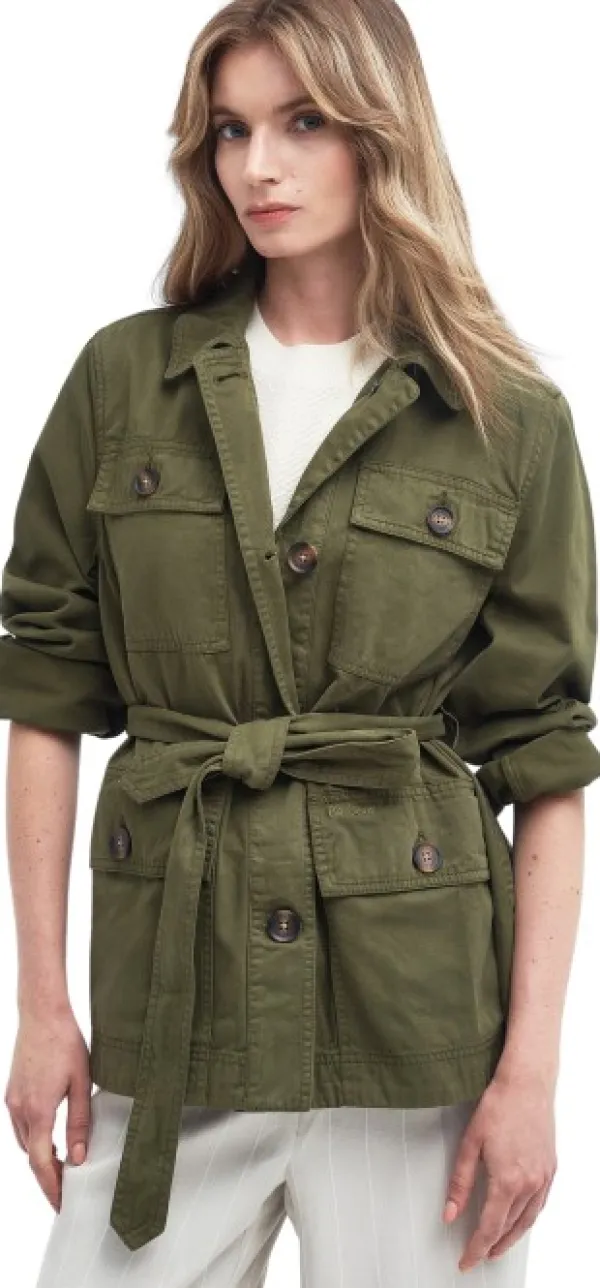Barbour Tilly Casual naisten takki, Olive| Ulkoilutakit