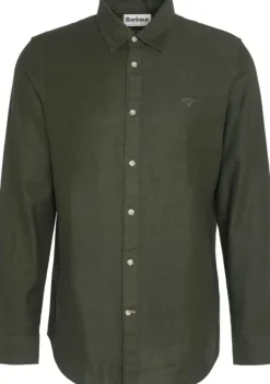 Barbour Twillbridge Tailored Fit paita, Olive/Ancient| Flanelli- Ja Kauluspaidat