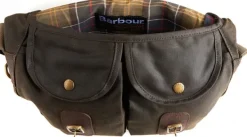 Barbour Wax Leather Tarras Olive| Olkalaukut