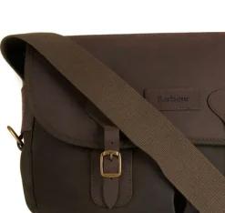 Barbour Wax Leather Tarras Olive| Olkalaukut