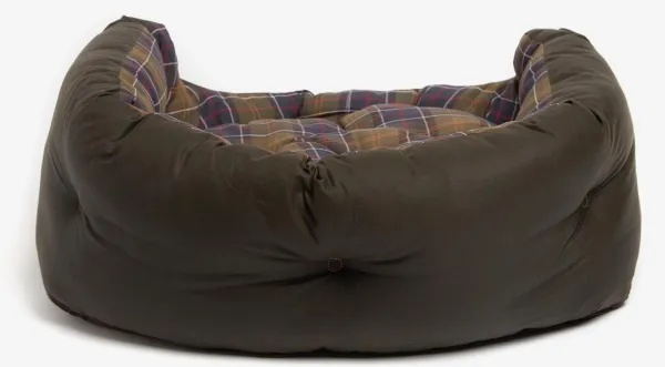 Barbour Koiranpedit^Wax/Cotton Dog Bed 30'' Classic/Olive
