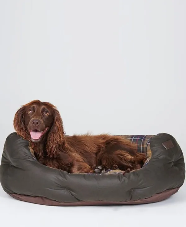 Barbour Koiranpedit^Wax/Cotton Dog Bed 30'' Classic/Olive