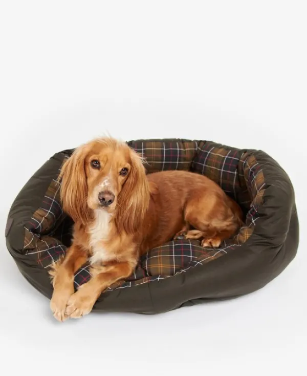 Barbour Koiranpedit^Wax/Cotton Dog Bed 35'' Classic/Olive