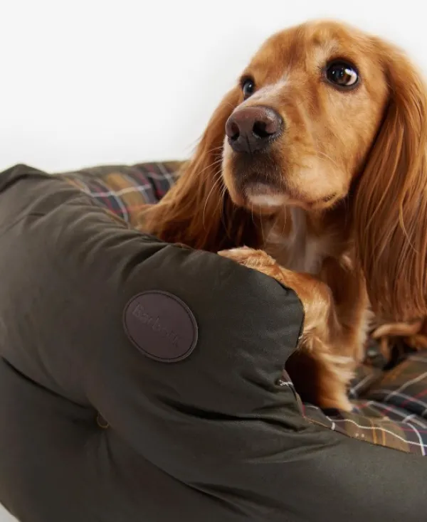 Barbour Koiranpedit^Wax/Cotton Dog Bed 35'' Classic/Olive