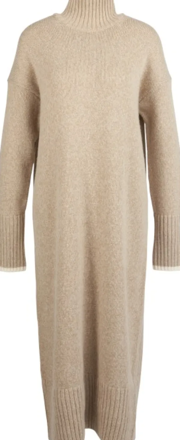 Barbour Winona Midi Knit Dress mekko, harmaanbeige| Tunikat, Mekot Ja Hameet