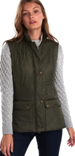 Barbour Liivit^Wray Polarquilt Gilet naisten liivi, Olive