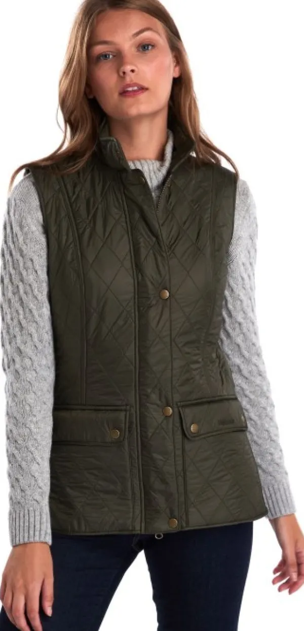 Barbour Liivit^Wray Polarquilt Gilet naisten liivi, Olive