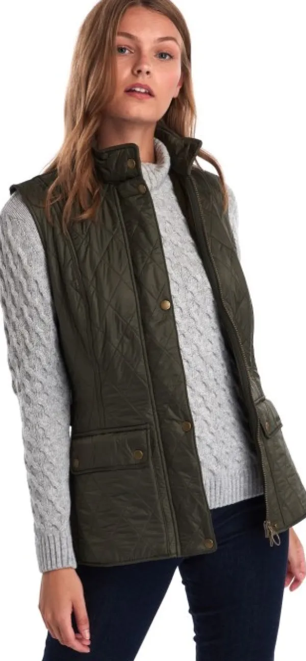 Barbour Liivit^Wray Polarquilt Gilet naisten liivi, Olive