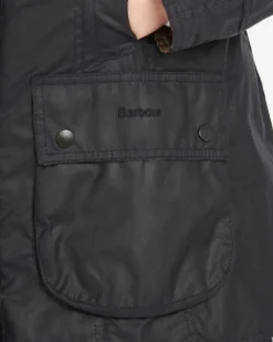 Barbour W's Beadnell Wax Jacket Navy| Ulkoilutakit