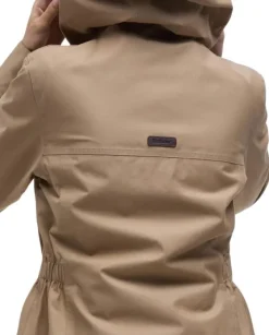 Barbour Kuori- Ja Sadetakit^W's Dallas Waterproof Jacket Military Brown