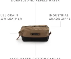 Barebones Neelum Dopp Kit toilettilaukku| Toilettilaukut