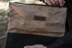 Barebones Kuiva- Ja Pakkauspussit^Neelum Zipper Pouch Khaki säilytyspussi, Large