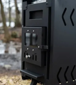 Bast Sauna Teltat/Telttatarvikkeet^Björk Plus Bastutält & Kamin 8-10 p