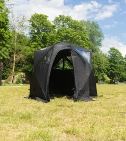 Bast Sauna Näver Delux Bastutält & Kamin 4-6 p| Teltat/Telttatarvikkeet