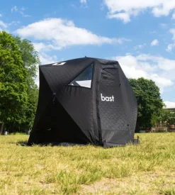 Bast Sauna Näver Delux Bastutält & Kamin 4-6 p| Teltat/Telttatarvikkeet