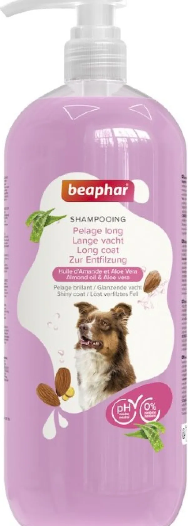 Beaphar Turkinhoito^ shampoo pitkäkarvaisille koirille, 1L